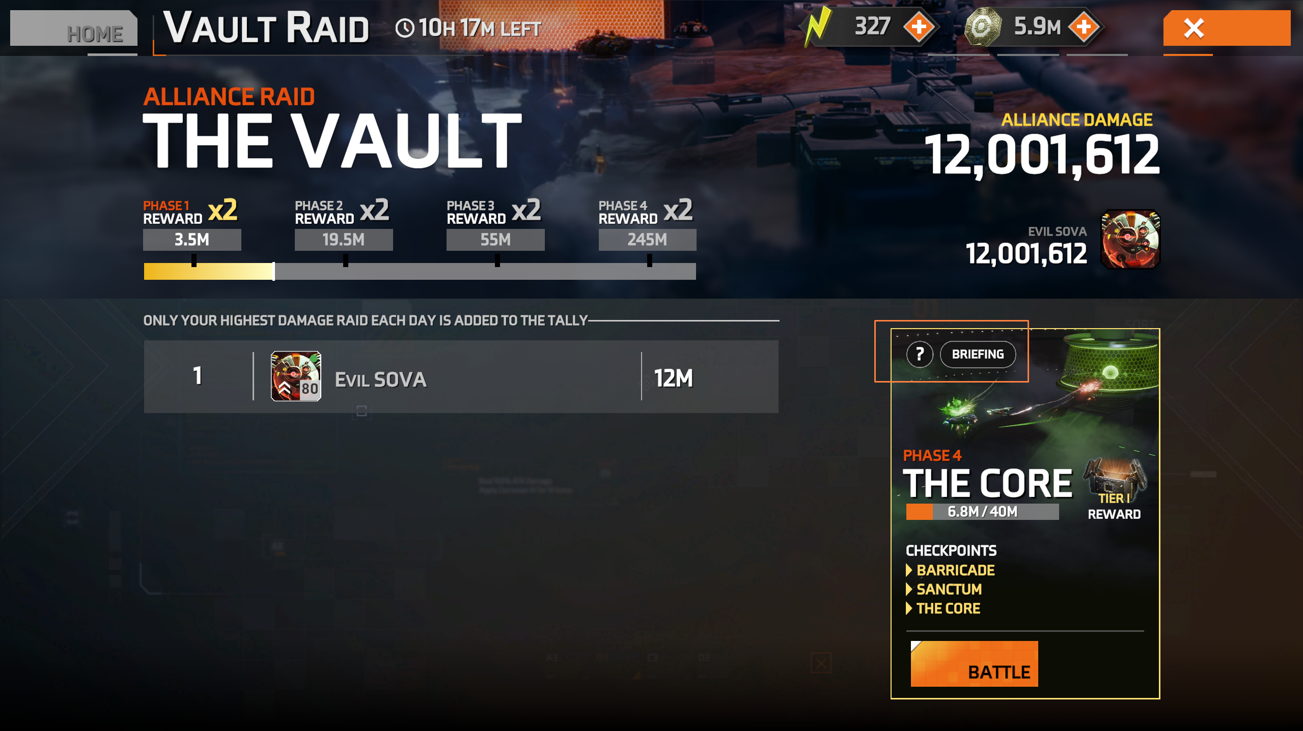 Vault Briefing.png